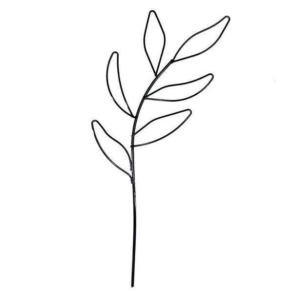 Creative Potted Ornament Home Decoration Plant Trellis Garden Arrangement Leaf Shape Bracket Vine Climbing Support