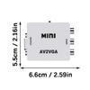 3RCA To VGA Converter with 3.5mm Port 3RCA To VGA Video Converter For PC HDTV Computer to HDTV 3RCA TO VGA Projector