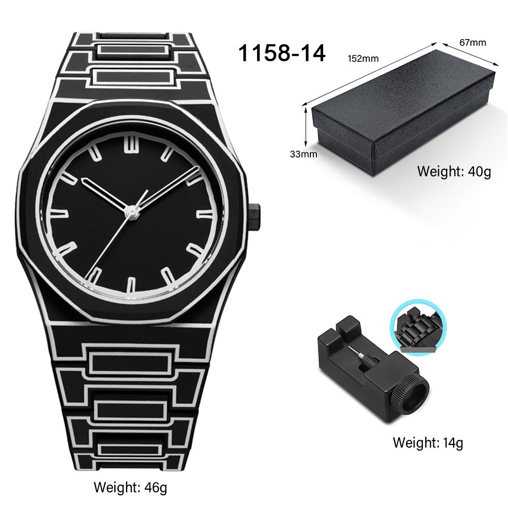 

Student Outdoor Sports Watch Cartoon Style Sketch Striped Quartz Watch