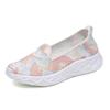New mother shoes in couple walking shoes summer breathable fly-woven casual sports shoes