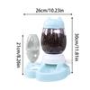 Large Capacity Pet Feeder Bowls Automatic Water Dispenser Push-Type Dog Treat Puzzle Slow Feeder Enrichment Pet Supplies
