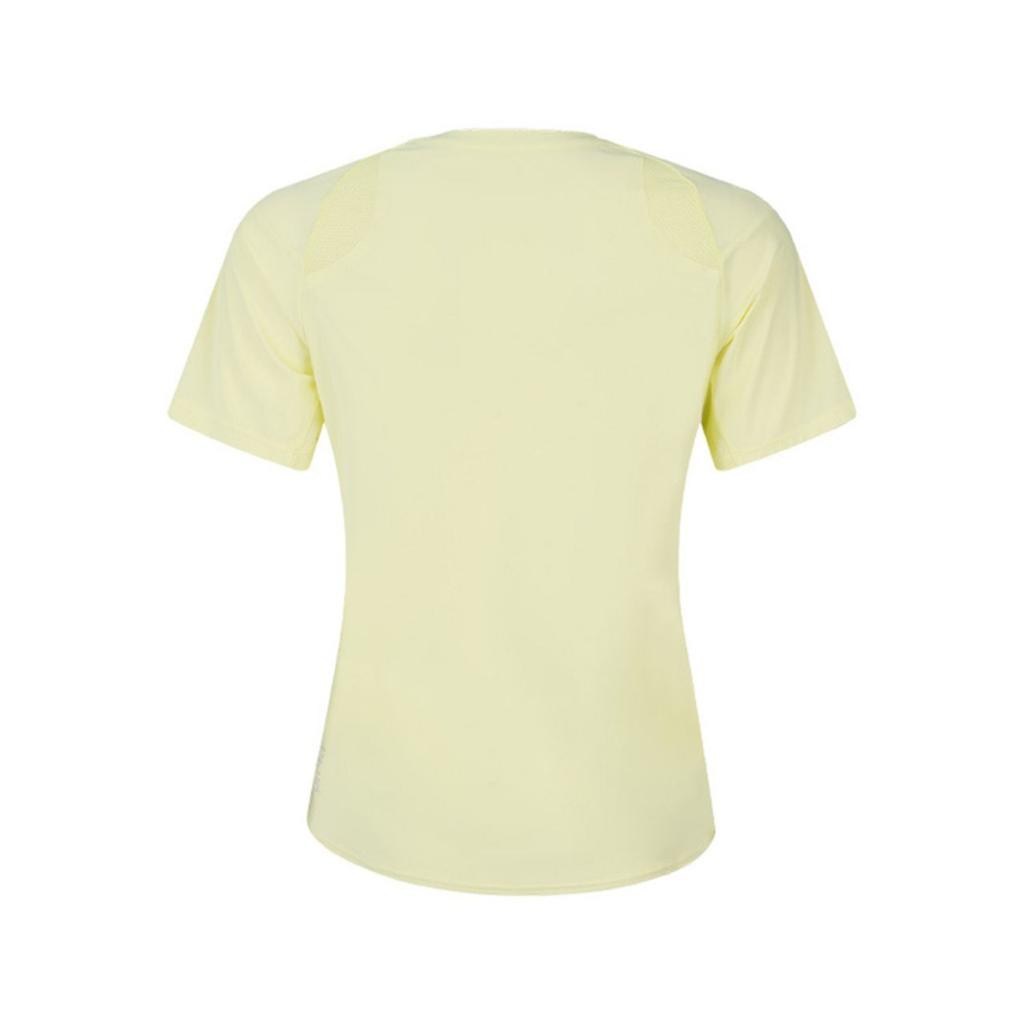 Asics Techplus Fashionable Versatile Skin-Friendly Short Sleeve Regular T-Shirt Women Tops Yellow 2012D253-750