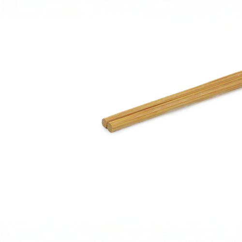 Yamato Bussan Disposable Chopsticks, Unbleached Bamboo Chopsticks, Hakama, 24cm, 100 Pairs, Bag, Commercial Use