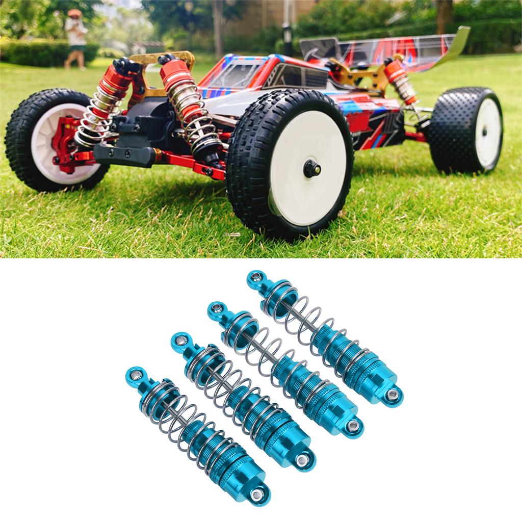 4PCS All Metal Damper for 104001 1Celsius10 RC Car Upgrade Accessories