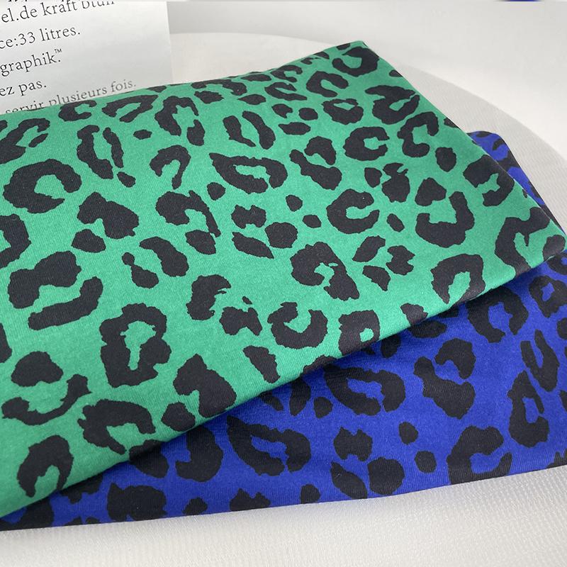 Hirsionsan Summer Casual Leopard Print Knitted T-Shirts Women O-Neck Loose Soft Harajuku New Tops Shirt Female Chic Tees Mujer