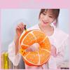 Kiwi Orange Watermelon U Shaped Neck Pillow Cartoon Foam Particle Toy Plush