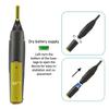 Portable electric nose and ear trimmer, safe facial care, nose hair trimmer, men's shaving and hair removal
