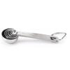 2025 Hot 6pcs/set Food-grade Stainless Steel Measuring Spoon Set Sugar Coffee Powder Spice Measure Scoop Kitchen Baking Tool