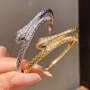 Stone Snake Bracelet Retro Niche Fashion Bracelet Light Luxury High-end Jewelry for Women