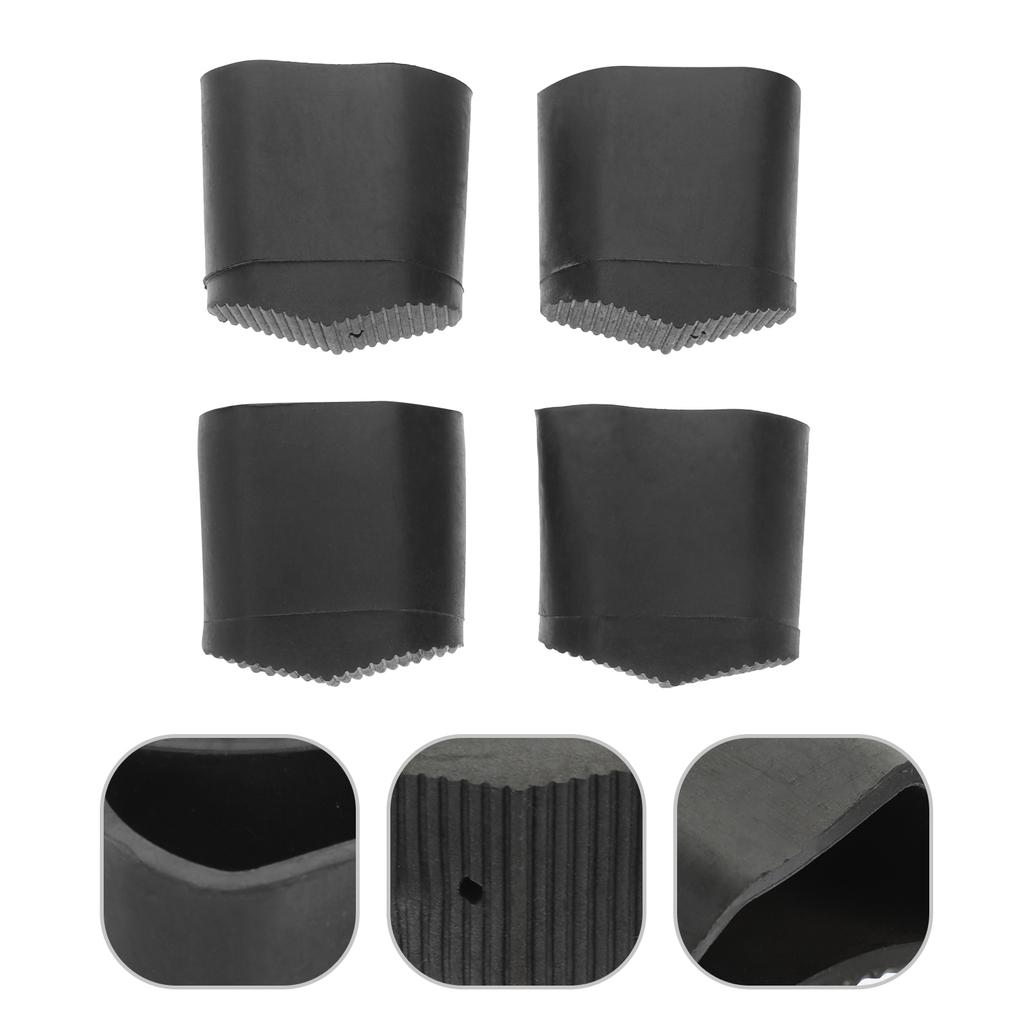 4 Pcs Ladder Foot Cover Feet Protect Leg Protector Covers Protectors Ladders Mat Non-Skid Pads Bumper Extension