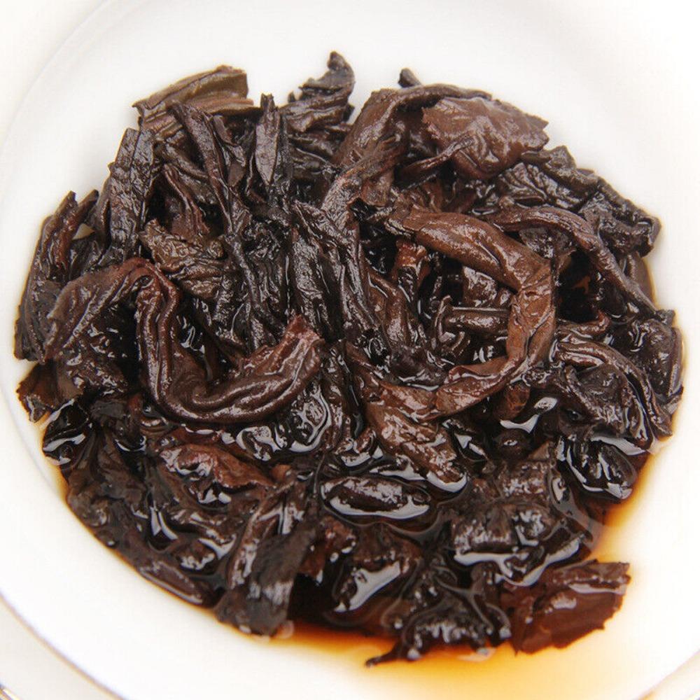 2024 Buz Adası Kadim Ağaç Olgun Pu-erh Çayı - Yunnan Lao Zhai Kek 357g