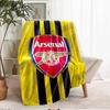 Arsenal F.C Theme Printed Blanket - Perfect for Couch, Bed, Travel & Outdoor Use | Machine Washable, Cozy & Durable.
