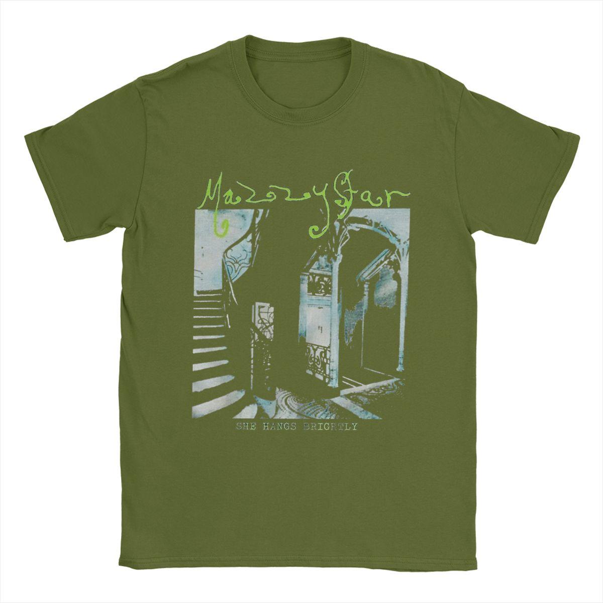 

She Bangs Brighthly Mazzy Star Men s T Shirt Funny Tee Shirt Short Sleeve Round Collar T-Shirts Pure Cotton Printing Clothing 4XL