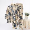 Bamboo cotton Internet celebrity live broadcast Korean version of short-sleeved pajamas women's summer suit sweet casual princess simple loungewear