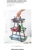 Wrought Iron Multi-Layer Storage Basket: Fruit, Bread, and Vegetable Organizer for Kitchen and Living Room