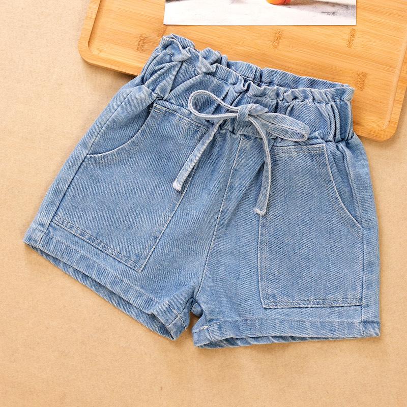 Summer Girls Denim Shorts Children's Casual Short Pants
