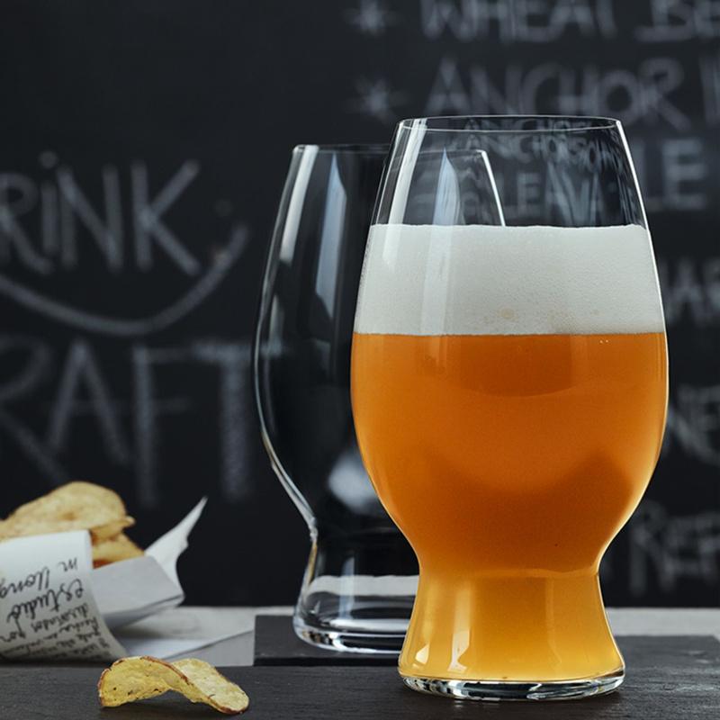 2-Pack Beer Classics Beer Glass Beer Steins , 720ml (25.34-Ounce)Cup for Alcohol Glass Cups