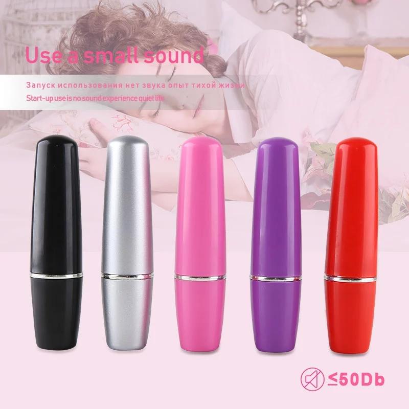 Mini Bullet Vibrator For Women Sex Toys Discreet Lipsticks Vibrating Clitoris Stimulator Lipstick Vibrator Masturbation Sex