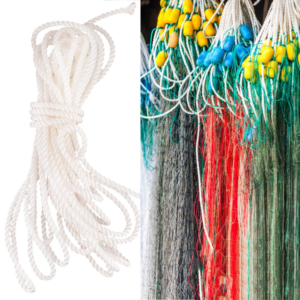 High Strength Nylon Rope for Truck Tying Agricultural Greenhouse Supplies Outdoor ClotheslineWhite 0.0023x100m