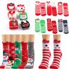 Calcetines Navideños de Dibujos Animados Lindos Nuevos Calcetines de Reno para Mujer Calcetines de Media Caña Colección Otoño 2022