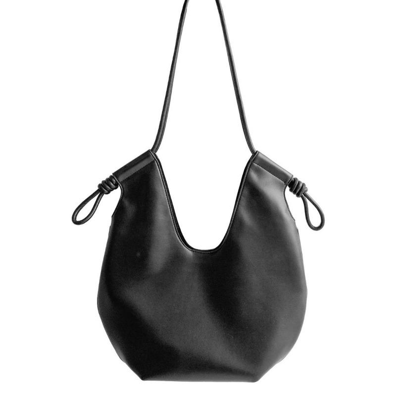 Minimalist Wind Tote Bag Large Capacity Women's New Commuter Bag Simple Soft Leather Shoulder Bag Women