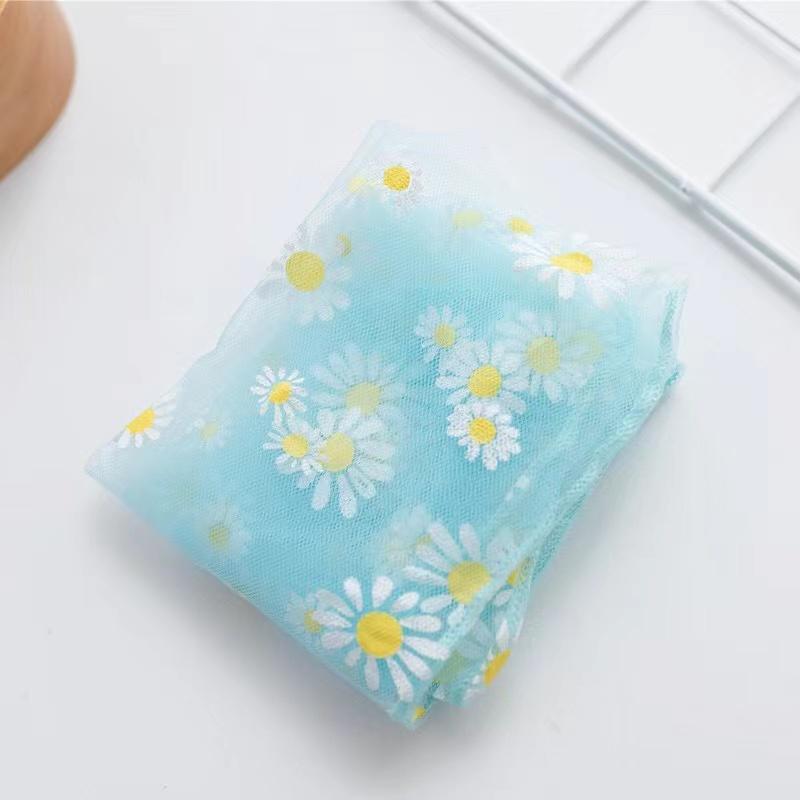 

Сексуальные кружевные сетчатые носки в сетку, прозрачные носки из пряжи до щиколотки, тонкие женские классные прозрачные носки, шелковые чулки с рисунком в виде ромашки, сетка синий