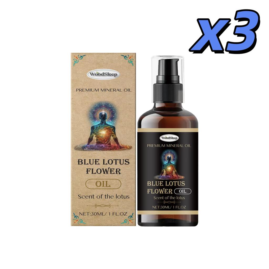 Blue Lotus Flower Essential Oil Moisturizing Nourishing Face Body Nails Hair Eyelash Fragrance Diffuser Natural Deep Repair Oil