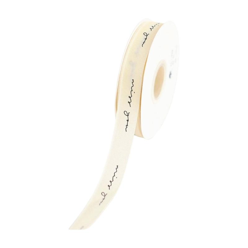 Creative Words Ribbon Decorative Ribbon Happy Birthday Ribbon Flowers Ribbon Craft Ribbon