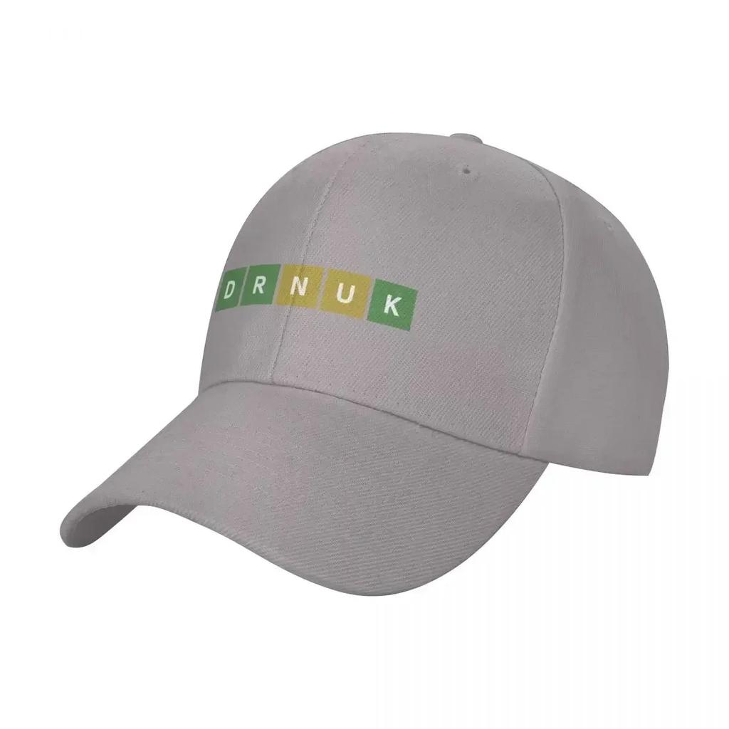 Drunk (Wordle Style) Baseball Cap Derby Hat Wild Ball Hat Woman Men's
