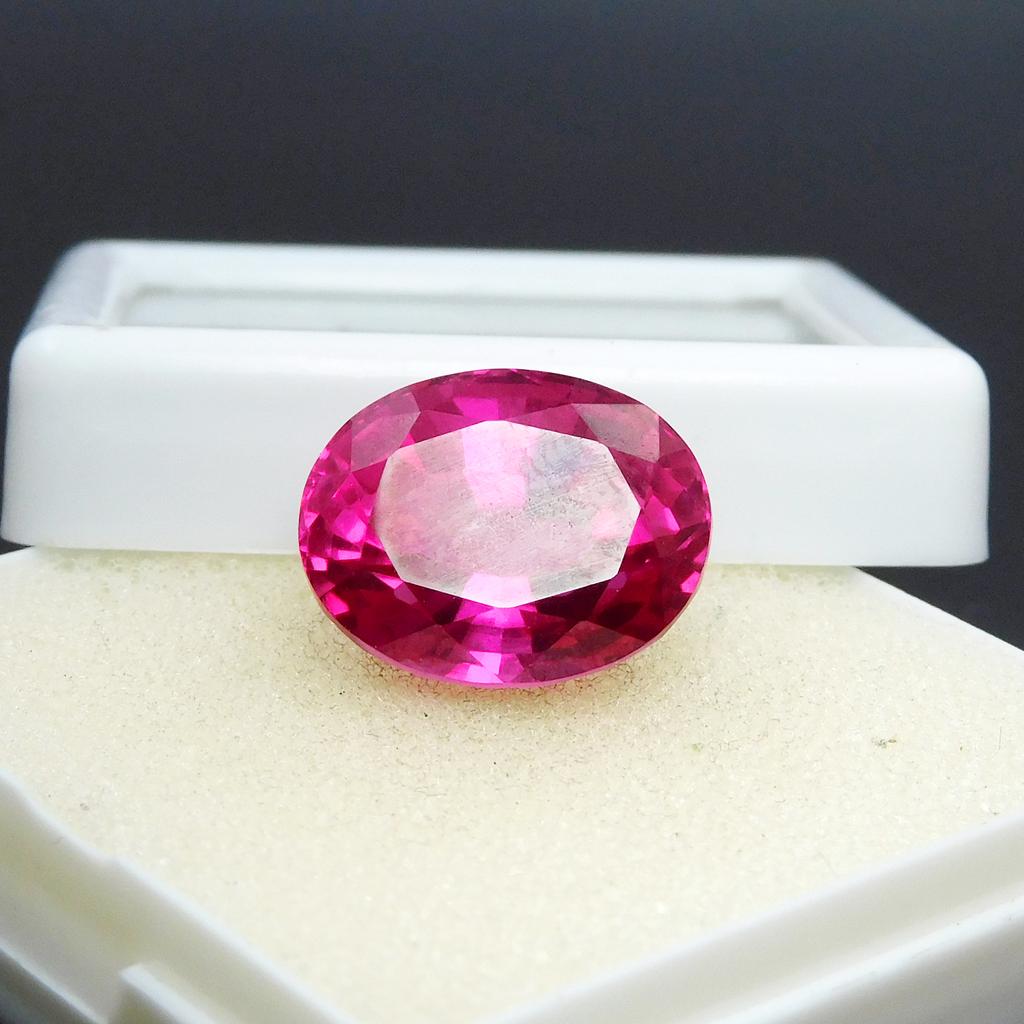 Excellent Natural Pink Sapphire Oval Cut 18.55 Ct   Loose Gemstone