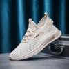 Men Sneakers Lightwhite Breathable Running Shoes for Men Mesh Summer Lace-Up Outdoor Walking Shoe Zapatillas De Deporte