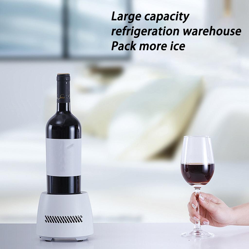 350ml přenosný rychle chladící kelímek Elektronický chladící chladič Pivní láhev plechovka Voda Soda nápoje Chladící kelímek Okamžité chlazení