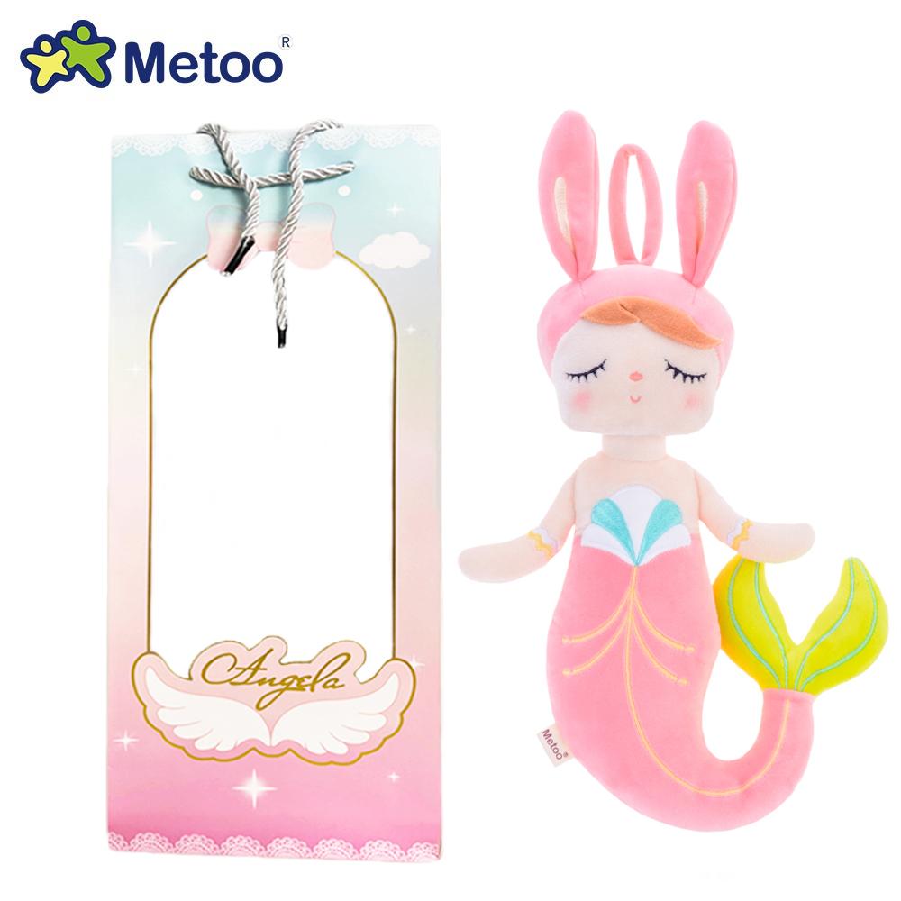 

Non-Toxic Metoo Angela Doll Rabbit With Paper Bag Boxed Stuffed Animals Plush Toys Sleep Dolls Kids Appease Baby Birthday Holiday Gifts