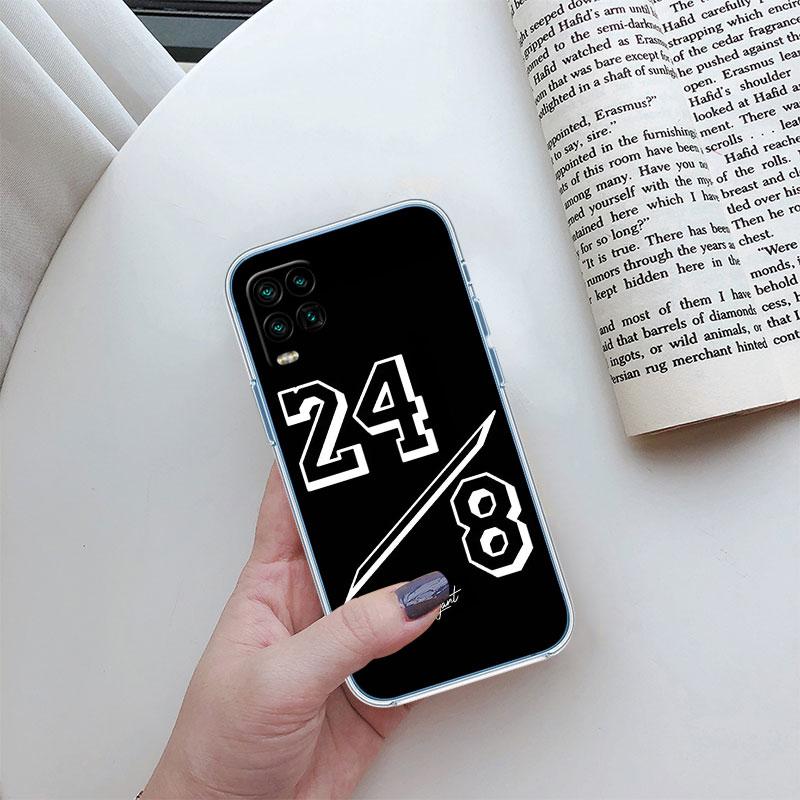 K-Kobe 24-8 Transparent Phone Case for Samsung Galaxy A04 A04S A14 A23 A34 A54 M23 M33 M52 M53