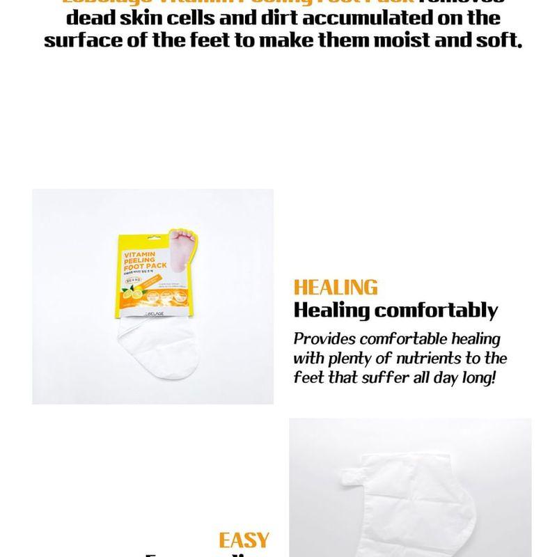 LEBELAGE - Vitamin Peeling Foot Pack