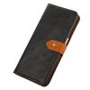 KHAZNEH For Oppo A58 5G Leather Wallet Phone Cover Foldable Stand Cowhide Texture Case