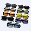 Square Small Frame Sunglasses Square UV400 Protection Women Men Lens Trendy Unisex Sun Glasses For Driving & Outdoor
