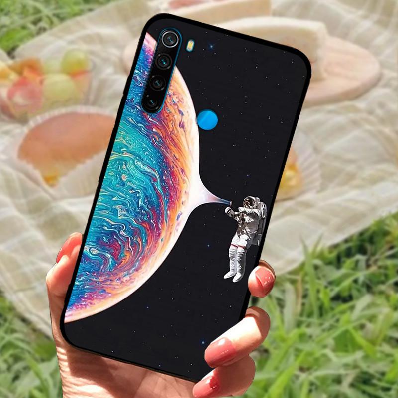 Phone Case For Xiaomi Redmi Note 8T Case Soft Silicone Cover Bumper For Redmi Note 8 Pro Coque Note8 Cartoon Animal Fundas Shell