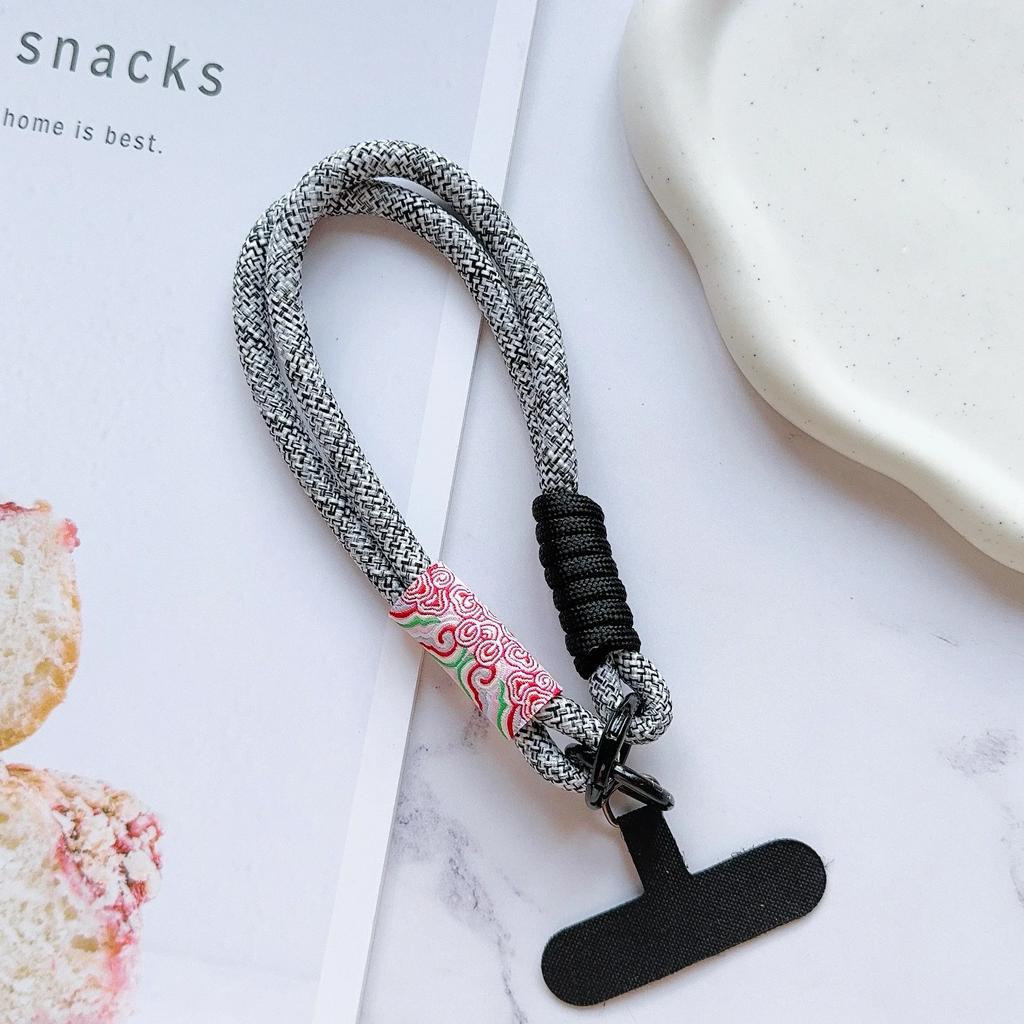 Universal Lanyard Mobile Phone Lanyard Wrist Strap Short Rope Hand Strap Hand Rope Decorative Handwoven for all Phone Case