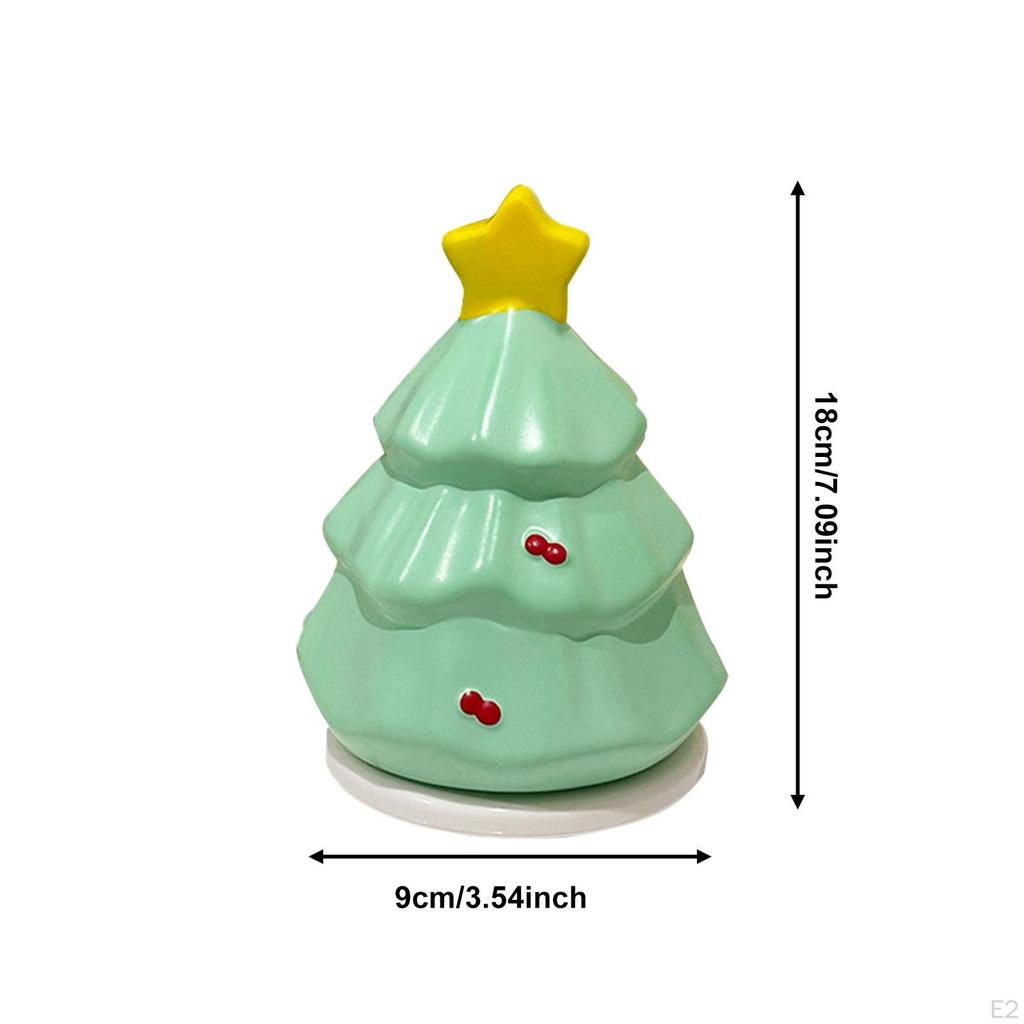 Porta Palitos de Natal Ornamento de Mesa Resina Decorativo Multifuncional Caixa de Armazenamento Bugigangas