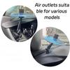 Car Crash Cymbal With Drum Sticks Air Vent Mini Drum Car Hand-shooting Cymbals Car Drum Cymbal Air Vent Musical Instrument