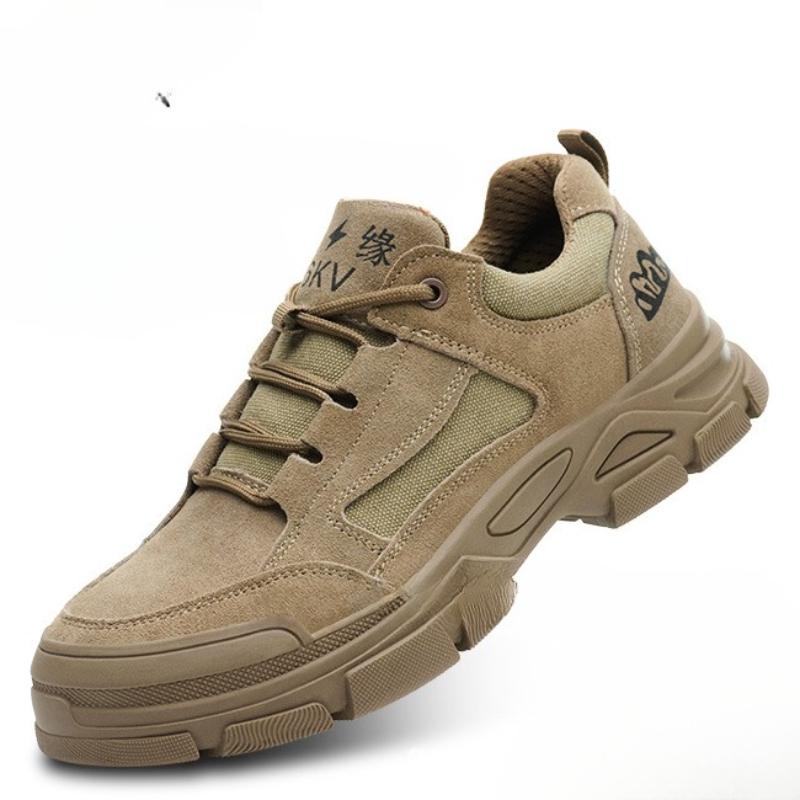 Safety Boots for Men Woman Winter Steel Toe Boots Thickened Warm Woman Sneakers Anti-smashing Work Shoes Men Protective 36-46