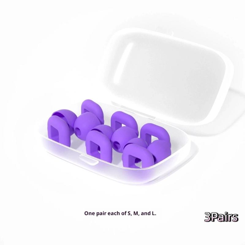 Konzert-Ohrstöpsel Silikon Schlaf-Ohrstöpsel Lärmreduzierung Anti-Schnarch-Geräusch Wiederverwendbar Konzentration und Schlaf Für Frau Mann