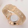 Top Brand Luxury Women Quartz Wristwatches Simple Gold Silver Ladies Watch Fashion Stainless Steel Mesh Band Woman Watch Montre