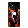 For Motorola Moto G84 5G Case Silicone Soft Wolf Lions Cat Black Bumper Funda Coque for Motorola Moto G54 5G TPU Protective Bag