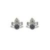 Vivienne Westwood Small Exquisite Sphere Design Earring Men Earrings Silver Gray 62010239-02P297