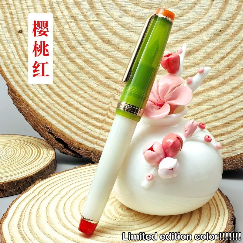 

Limited Edition! JINHAO 82 Fountain Pen EF/F/M/Bent Nib Customized Mixed Macaron Color Acrylic School Office Supplies Stationery Bent