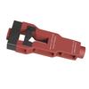 Door Latch Mortise Tool Aluminum Alloy Clean Accurate Cutting Door Latch Chiseling Tool for Thickness 1 3 4in to 1 3 8in