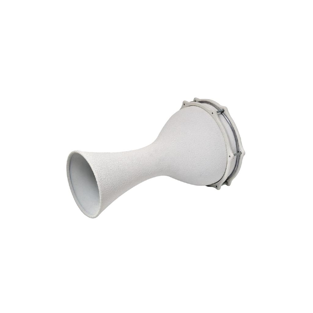850k-wt Aluminum Darbuka Crocodile White 23.5cm