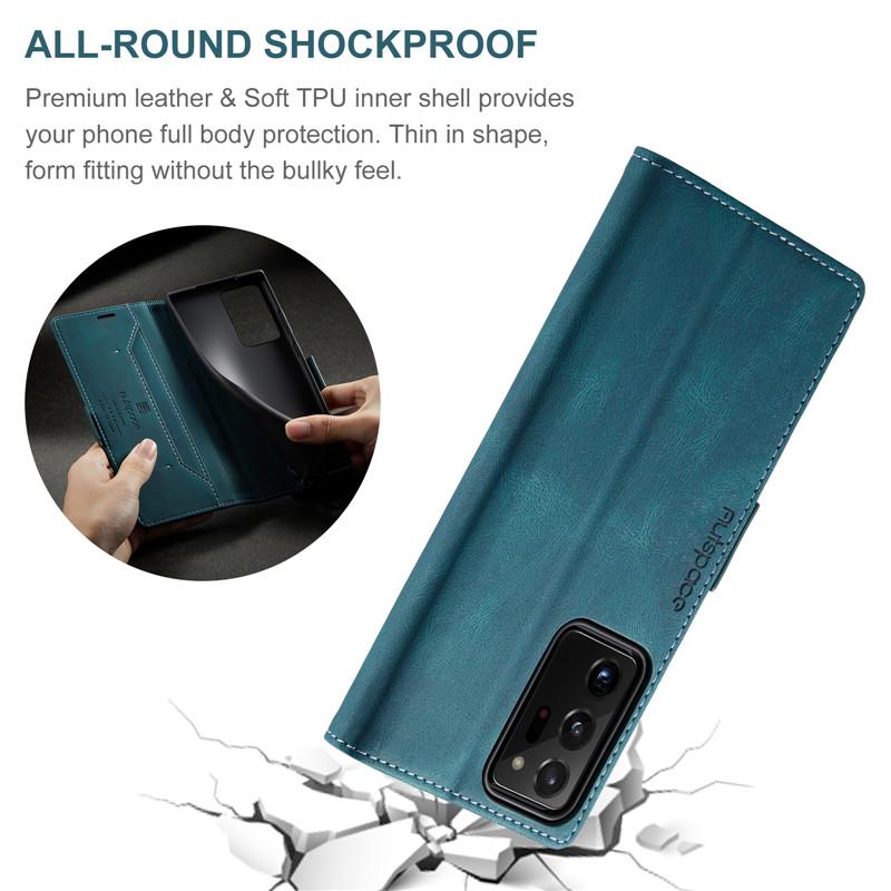 For Samsung Galaxy Note 20 Ultra Case Wallet Magnetic Card Flip Cover For Galaxy Note20 Ultra Case Luxury Leather Phone Cover